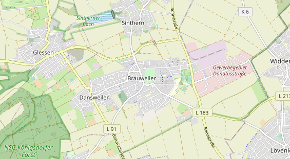 Eventlocations auf Karte