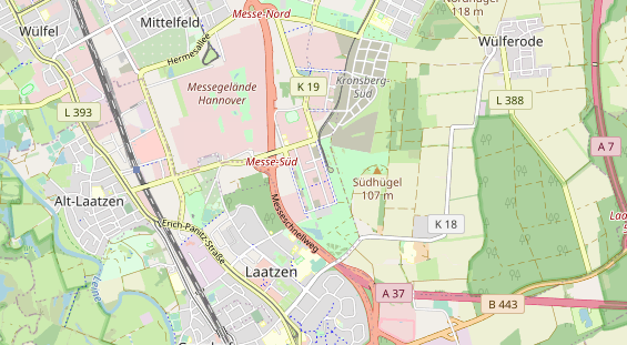 Eventlocations auf Karte