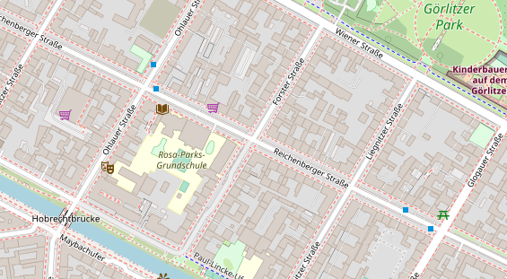 Catering auf Satellitenbild