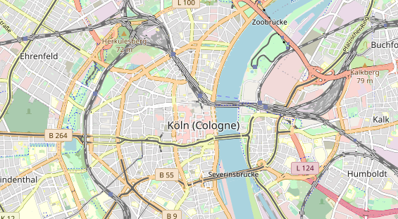 Eventlocations auf Karte