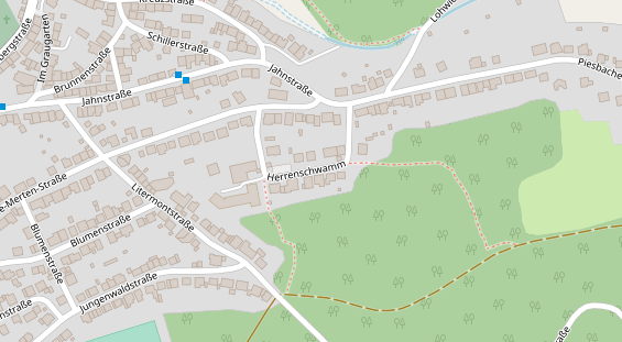 Catering auf Satellitenbild