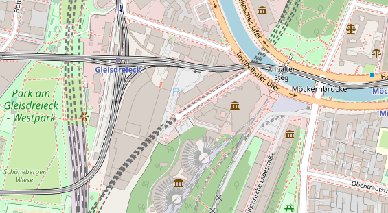 Catering auf Satellitenbild