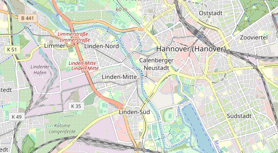 Eventlocations auf Karte