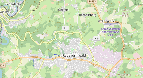 Eventlocations auf Karte