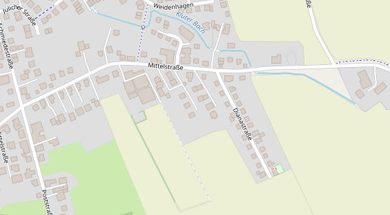 Catering auf Satellitenbild