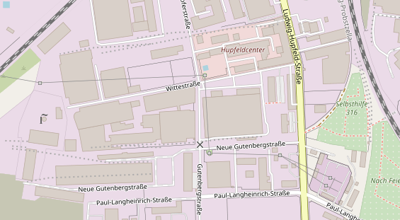 Catering auf Satellitenbild