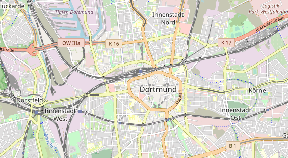 Eventlocations auf Karte