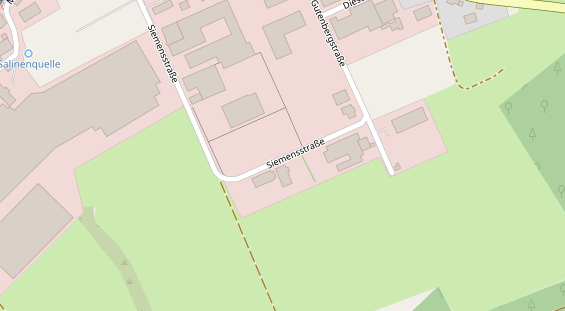 Catering auf Satellitenbild