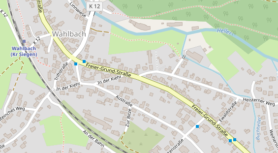 Catering auf Satellitenbild