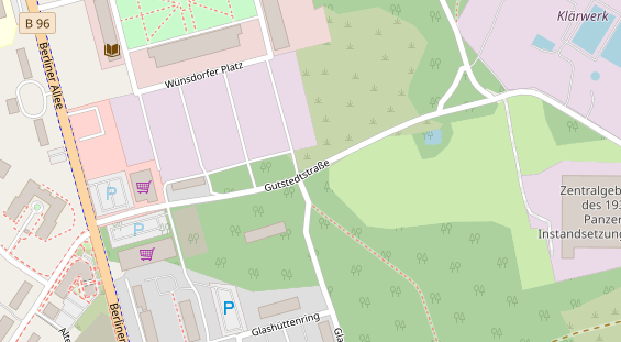Catering auf Satellitenbild