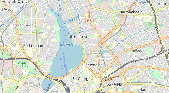Eventlocations auf Karte