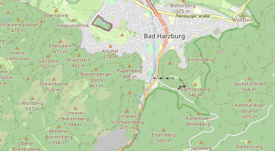 Catering auf Karte