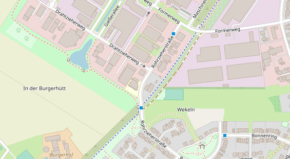 Catering auf Satellitenbild