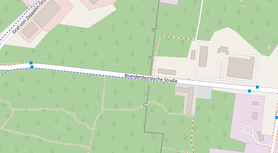 Catering auf Satellitenbild