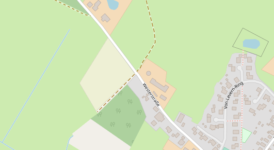 Catering auf Satellitenbild