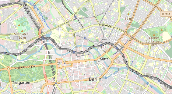Eventlocations auf Karte