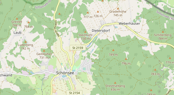 Eventlocations auf Karte