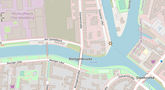 Agentur auf Satellitenbild
