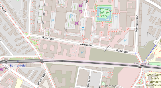 Agentur auf Satellitenbild