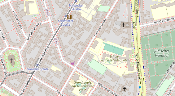 Agentur auf Satellitenbild
