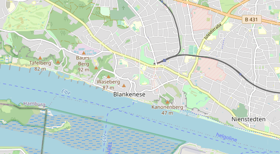 Agentur auf Karte