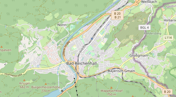 Eventlocations auf Karte