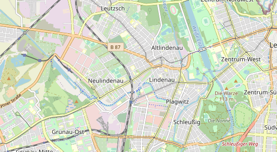 Agentur auf Karte