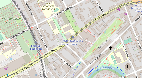 Agentur auf Satellitenbild