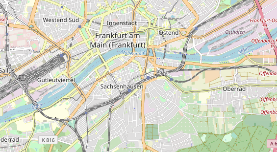 Agentur auf Karte
