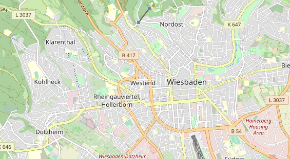 Agentur auf Karte