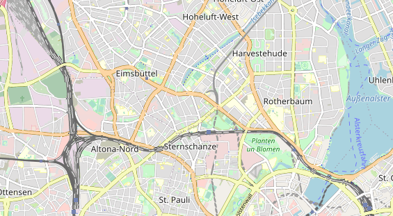 Agentur auf Karte