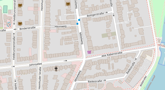 Agentur auf Satellitenbild