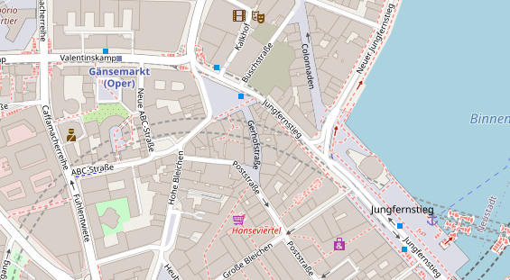 Agentur auf Satellitenbild