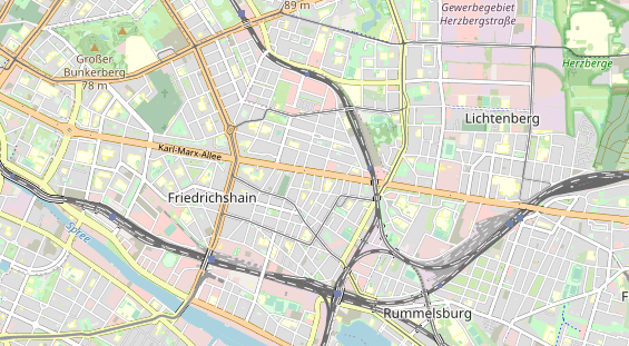 Agentur auf Karte