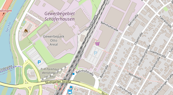 Agentur auf Satellitenbild