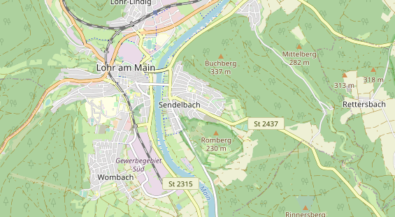Agentur auf Karte