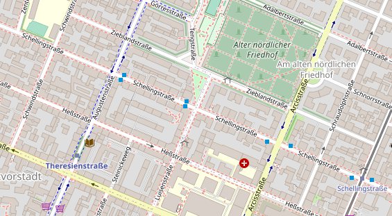 Agentur auf Satellitenbild
