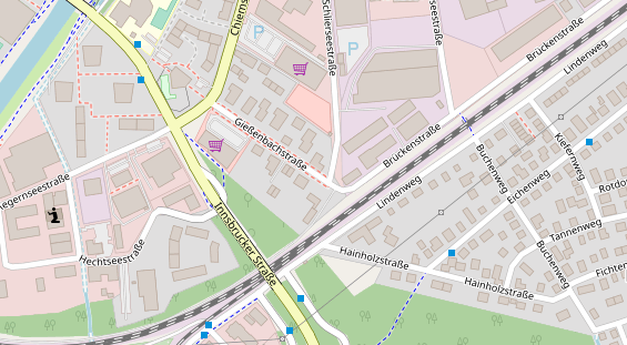 Agentur auf Satellitenbild