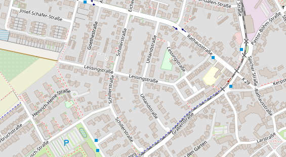 Agentur auf Satellitenbild