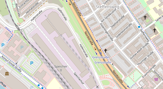 Agentur auf Satellitenbild