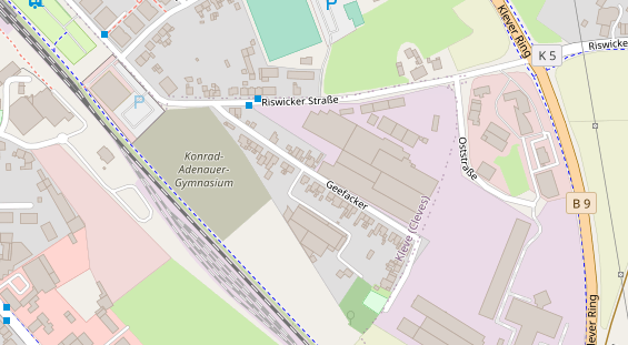 Agentur auf Satellitenbild