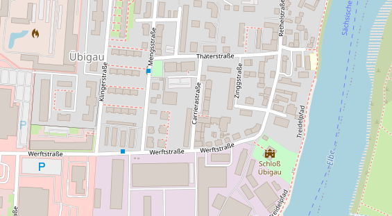 Agentur auf Satellitenbild