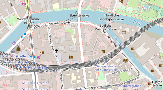 Agentur auf Satellitenbild