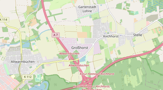 Agentur auf Karte