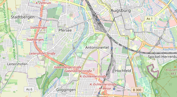 Agentur auf Karte