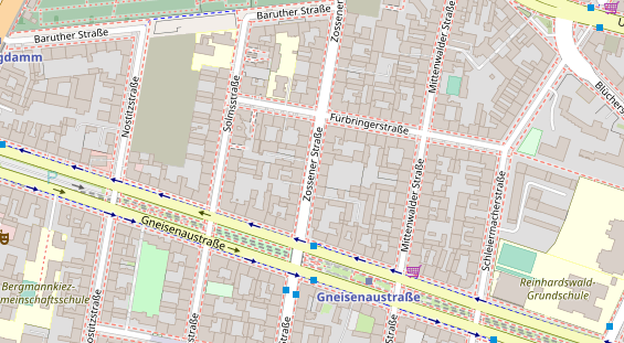 Agentur auf Satellitenbild