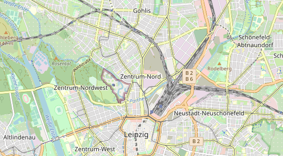 Agentur auf Karte