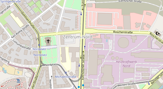 Agentur auf Satellitenbild