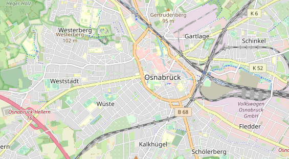 Eventlocations auf Karte