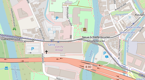 Agentur auf Satellitenbild